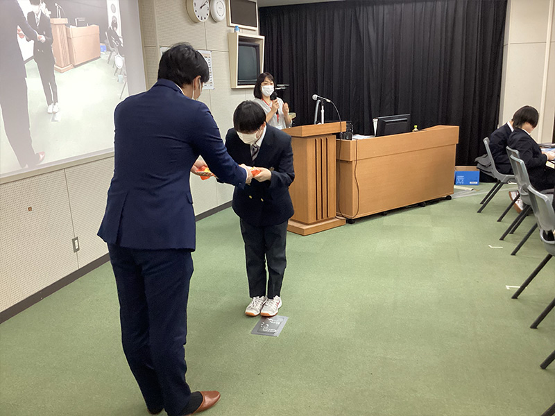 中学校家庭科 出張授業「ライフシミュレーションゲーム」